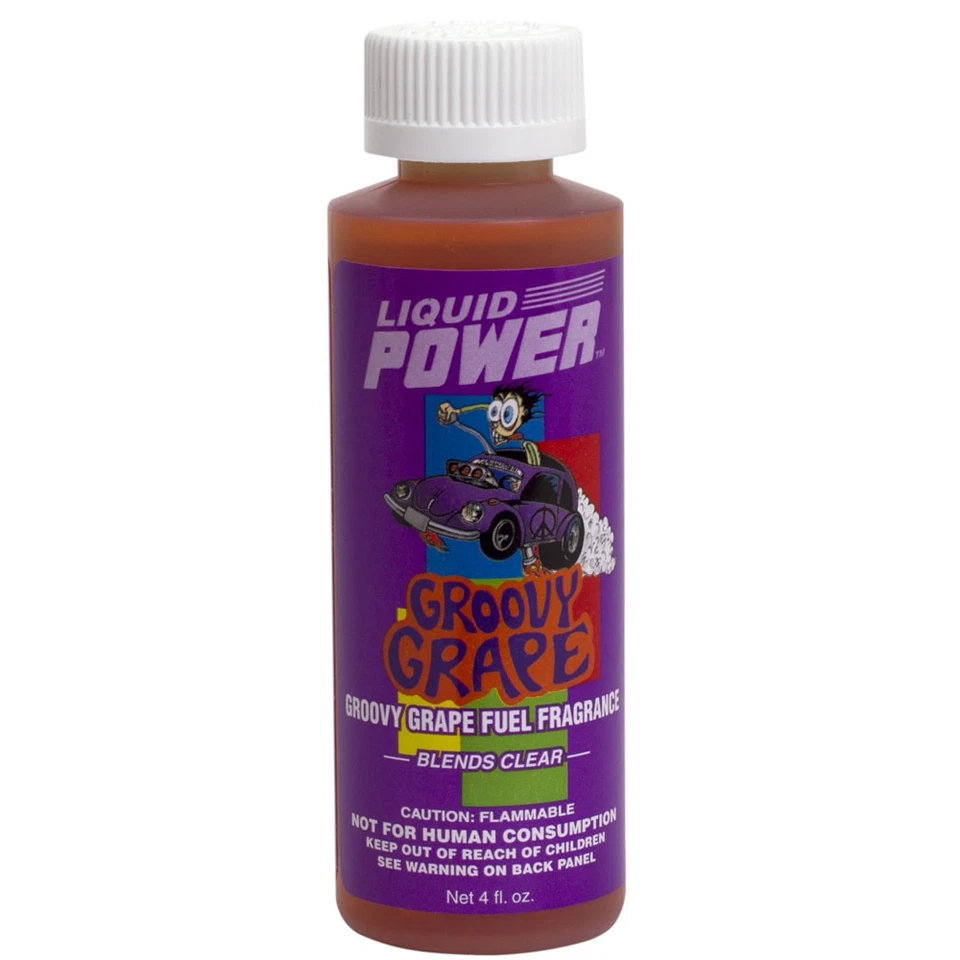 Power Plus Fuel Fragrance 19769-32; Groovy Grape 4oz treats 20 Gallons Gas - Image 1 of 1