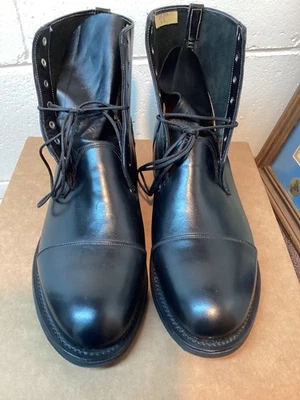 Botas Paddock Dehners Omaha Negras Puntera con Cordones Talla 11 E Foto 1 de 4