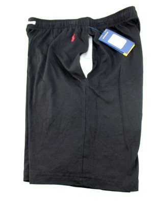 Nuevo Polo Ralph Lauren Para hombres M Negro/Rojo Puntada Pony Logo Pantalones Cortos de Salón Precio de venta sugerido por el fabricante $45 Foto 1 de 4