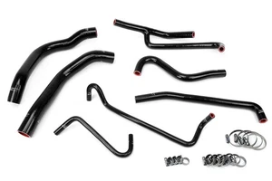 HPS Black 3-Ply Silicone Radiator+Heater Hose Kit For 11-14 Ford Mustang 3.7L V6 - Picture 1 of 1
