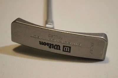 Wilson Direct Connected Milled DC-17 Golf Club Putter Graphite Shaft Corded 33" - Image 1 of 4
