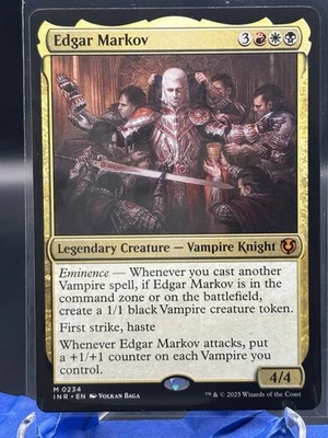 EDGAR MARKOV Innistrad Remastered Magic MTG - Image 1 of 2