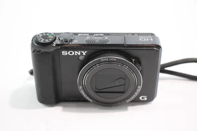 Sony Cybershot DSC-HX9V Digital Compact Camera Working w/ 16x Optical Zoom - Image 1 of 4