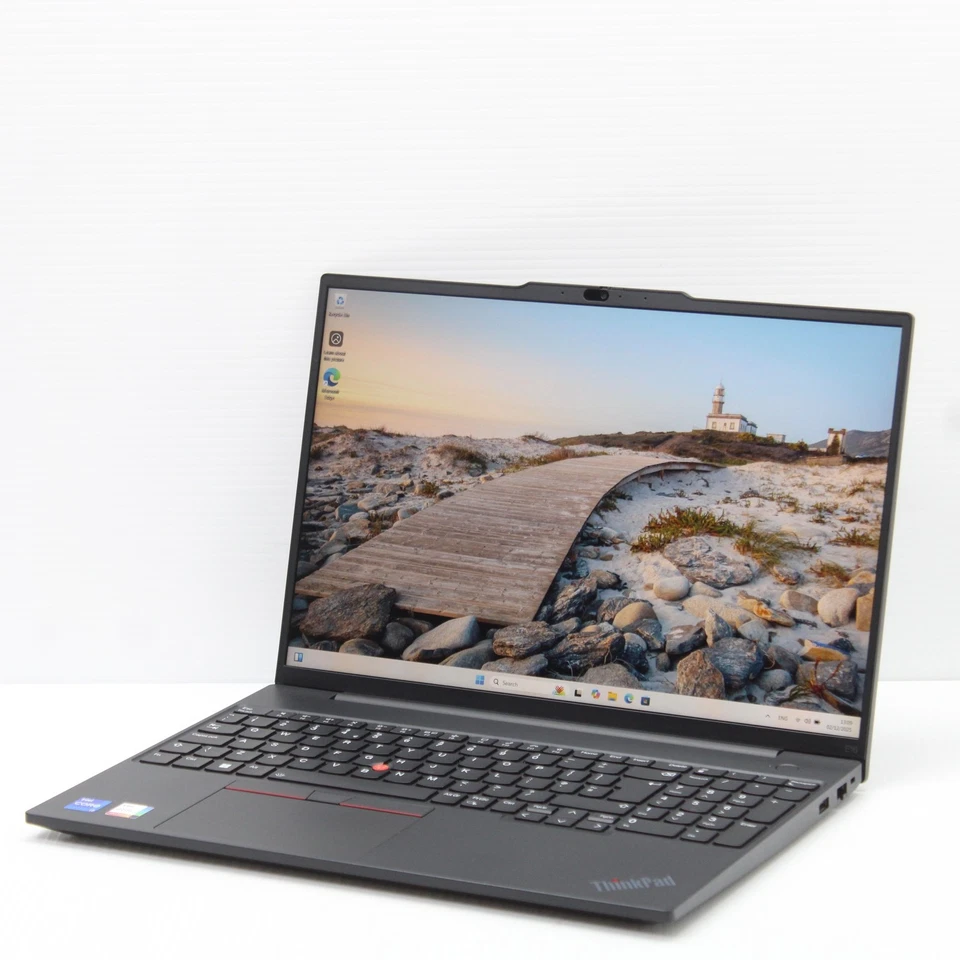 Lenovo ThinkPad E16 16 inch Laptop Intel i7 1355U 16GB RAM 512GB SSD Win 11 Pro - Image 1 of 4