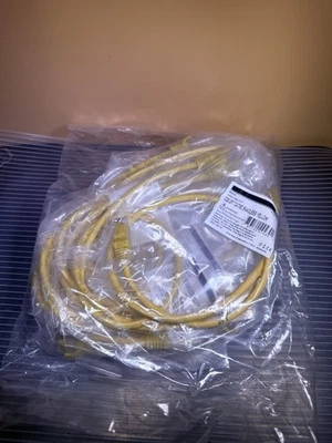 10 CABLES TO GO CTG 2ft Cat5e 350MHz Snagless Molded Patch Cable RJ45 M/M YELLOW - Image 1 of 4