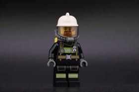 LEGO&reg; Fireman Minifigure cty0626 City Firefighter Oxygen Tank 60105 60107