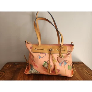 Vintage Dooney & Bourke Pink Miami Satchel NWT - Picture 1 of 17