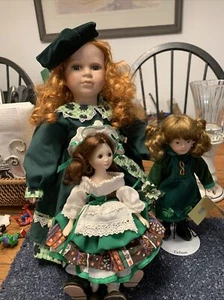 Vintage Irish Porcelain Doll Royalton Also Colleen By Russ And Unnamed doll - Picture 1 of 18