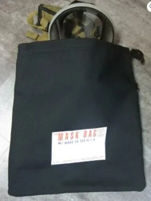 SCBA Mask Bag, S.M. Smith Co. MB2-200, 10 OZ Cotton Canvas W/ Fleece liner,Draw.