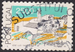 1985-89 Portugal SC# 1638 - Traditional Architecture - Used - Picture 1 of 2