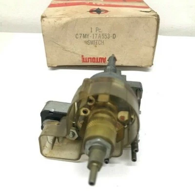 NOS 1967 Mercury Marauder,Marquis 带 Intermittent WS Wiper 开关 C7MY-17A553-D — 第 1/4 张图片