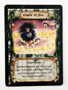 Oracle of Fire L5R La Leyenda de los Cinco Anillos CCG Edición Esmeralda 1996 - Imagen 1 de 1
