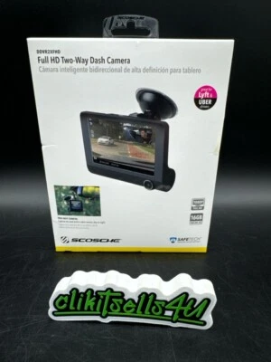 Scosche NEXC11032W-SP1 Full HD Smart Windshield Mount Car Dash Cam G (DRP020542) - Image 1 of 4