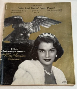 1951 Miss South Dakota Beauty Pageant Program, Preliminary to Miss America - Picture 1 of 4
