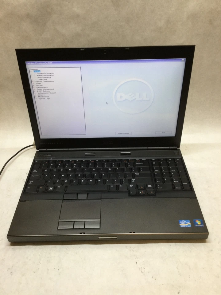 Dell Precision M4600 15.6" Intel i7-2820QM 2.3 GHz 6GB RAM NO HDD NO OS AS IS DW - Image 1 of 4