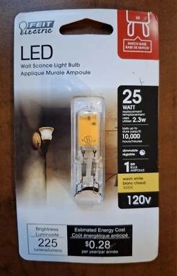 Feit T4 G9 LED Bulb Soft White 25W Equivalence - Image 1 of 4