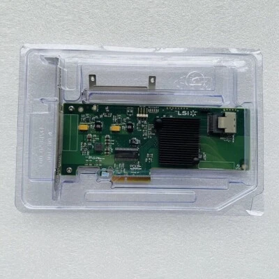 NEW LSI 9211-4i PCI-E 4Ports 6Gbs Internal SAS SATA RAID Controller Card - Bild 1 von 3