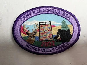 Vintage BSA Patch Camp Ranachqua Hudson Valley Council Scout Camps 2002 - Picture 1 of 6