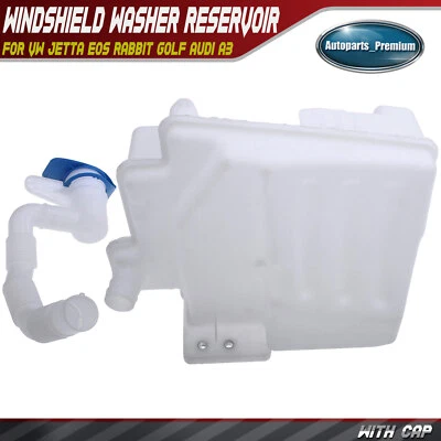Depósito de lavado de parabrisas con tapa para Volkswagen Jetta 2005-2007 Golf Audi A3 Foto 1 de 4