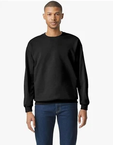Unisex Gildan Sweatshirt Adult Heavy Blend™ Adult 8 oz., 50/50 Fleece Crew LARGE - Picture 1 of 1