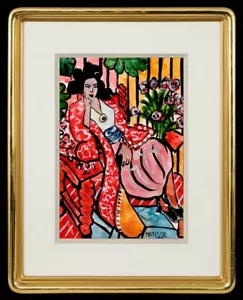 HENRI MATISSE - old handmade coal !!! BEST !!! - Bild 1 von 2