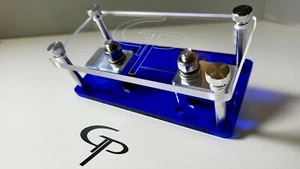 GP Car Audio Single spot ANL Fuse Block Holder Lug Style Blue Bottom Clear Top - Picture 1 of 1