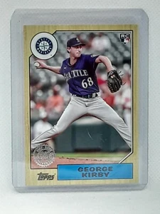 George Kirby 2022 Topps Update Baseball - 1987 - Seattle Mariners - Picture 1 of 2