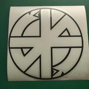 Crass logo 580mm x1 - Car/Van/Camper/Bike Decal Sticker Vinyl Graphic - Picture 1 of 4