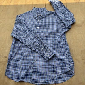 Ralph Lauren Youth XL (18-20) Paisley Blur/Pink Button Down Shirt L/S - Picture 1 of 8
