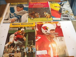 Vintage Lot of 5 1967 SPORTS ILLUSTRATED Magazines - Picture 1 of 6