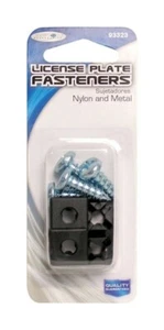 Custom Accessories Nylon & Metal License Plate Fasteners #93323 - Picture 1 of 1