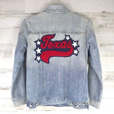 RAILS DENIM JACKET WOMEN'S SIZE SMALL KNOX MEDIUM VINTAGE WASH DISTRESSED ❗TEXAS - Image 1 of 4