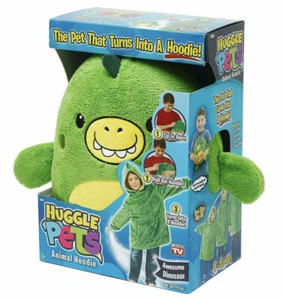 Huggle Pets Dinosaur Animal Hoodie - Picture 1 of 3