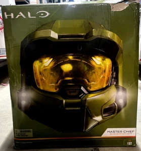 Jazwares HLW0173 Halo Helmet Actionfigur - grün brandneue beschädigte Verpackung - Bild 1 von 4