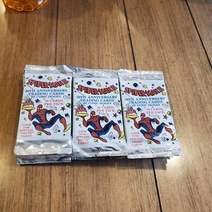 1992 MARVEL SPIDER- MAN 2 TRADING CARD PACKS 18 TOTAL UNOPENED - Picture 1 of 2