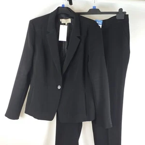 Hobbs Black Trouser Suit Size 14 ( H25) - Picture 1 of 15
