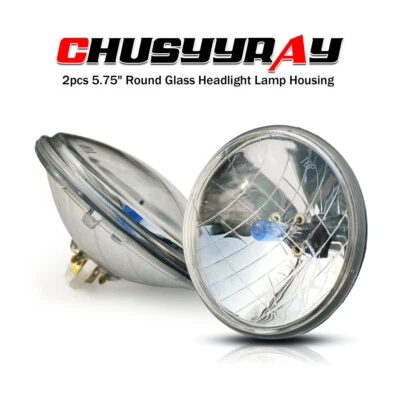 Faros cromados de 5,75 5-3/4" 2 piezas para Cadillac DeVille 62-74 Calais 65-74 Foto 1 de 4