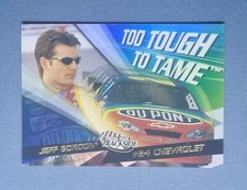 2000 Press Pass Trackside Jeff Gordon Too Tough to Tame Holo Insert Card