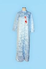 NWT JOLIE TWO JC Penney Winter QUILTED Baby Blue Robe Nylon Size Medium Women's