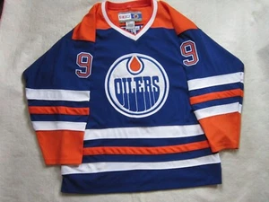 Vintage 90s ~ Edmonton Oilers ~ Wayne Gretzky #99 ~ CCM ~ Jersey Sz S ~ CH = 52 - Picture 1 of 13