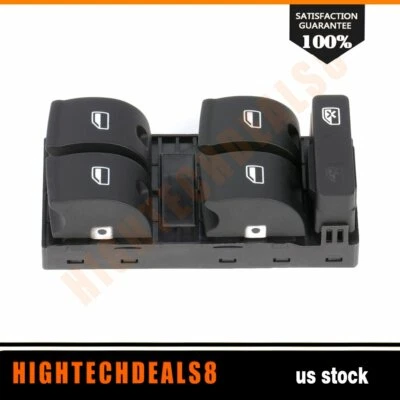 Interruptor de ventana delantero LH de alto rendimiento eléctrico para Audi A4 Quattro LH 2002-2008 Foto 1 de 4