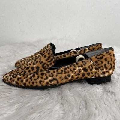 Mocasines Charles by Charles David Editor Marrón Estampado Guepardo Punta Talla 8 M Foto 1 de 4