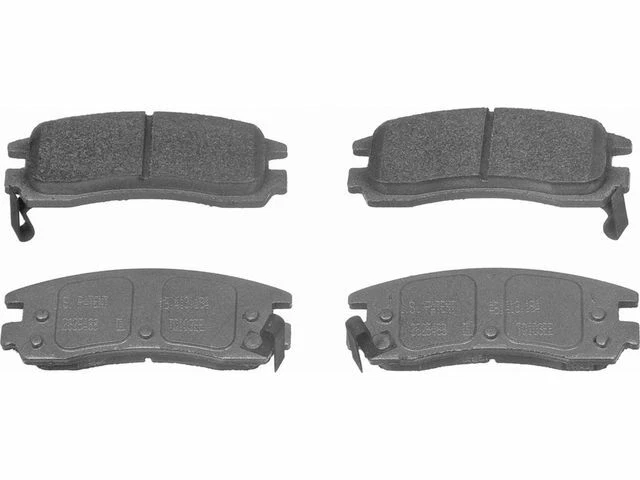 Rear Wagner ThermoQuiet Brake Pad Set fits Saturn SL1 1991-1998 72SDXG - Image 1 of 1