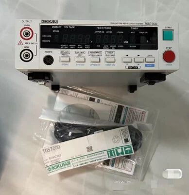 /KIKUSUI TOS7200 Probador Resistencia Aislamiento Nuevo Foto 1 de 4