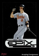 2005 Zenith Epix Black Season #22 Cal Ripken Jr 08/50 JSY # ORIOLES