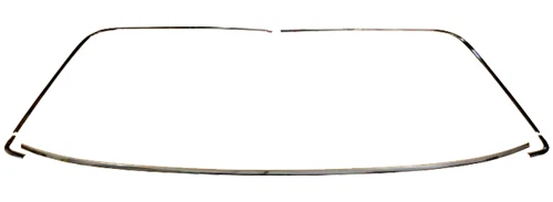 68-76 DODGE DART STAINLESS STEEL WINDSHIELD MOLDING SET AMD 1968-1976 Foto 1 de 1