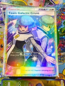 Team galactic grunt proxy card tcg full art Space Time Smackdown set - Picture 1 of 2