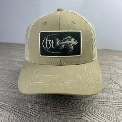 Gorra Costa Del Mar F3T Pesca con Mosca Gorra Snap Back Ajustable Bronceado Camionero Adulto Foto 1 de 4