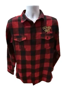 Oliver Tree - Cowboy Tears - Buffalo Plaid Herren Flanellhemd mit Knöpfen Größe M - Bild 1 von 9