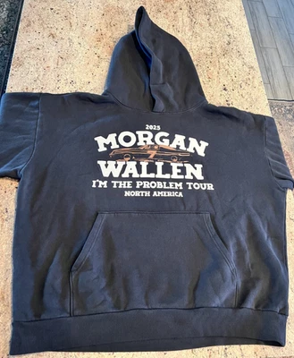 Sudadera con capucha Morgan Wallen | I’m The Problem Tour 2025 | Mercancía oficial | Talla XL Foto 1 de 4